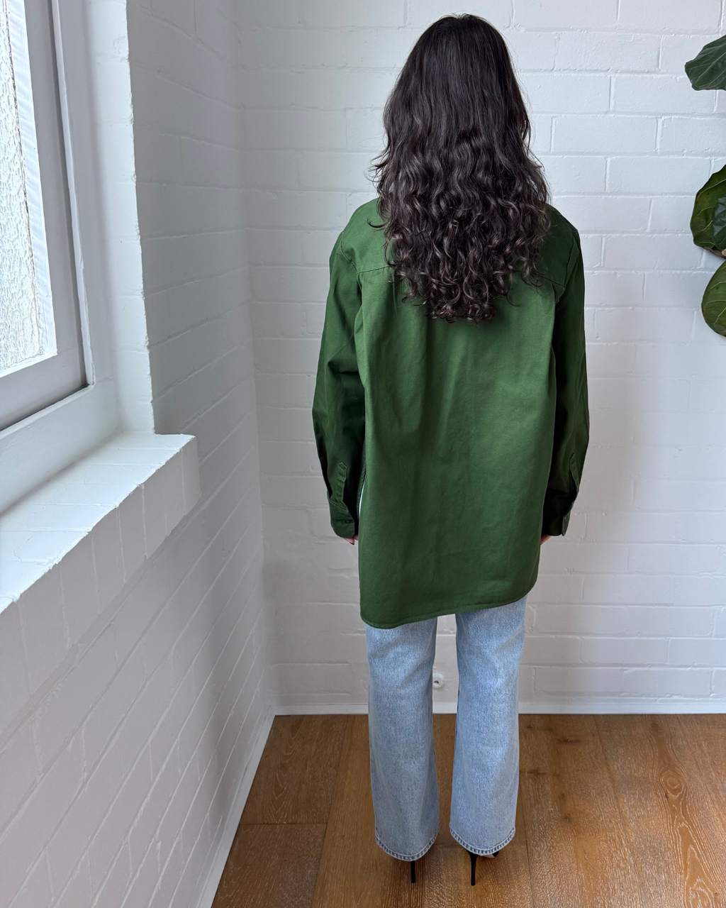 Frankie Shop Cotton Shirt - Size Large