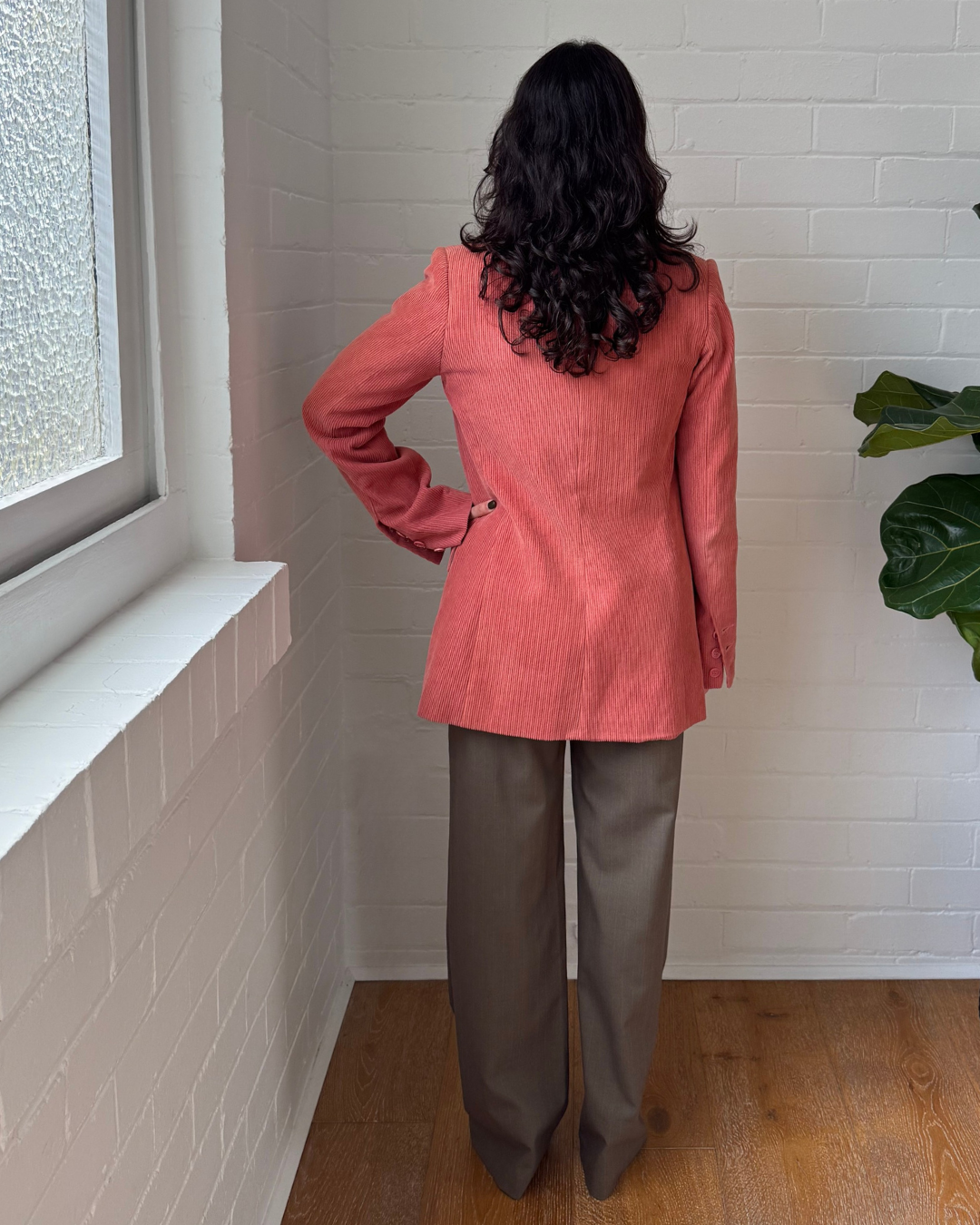 Reformation Corduroy Blazer - Size 2 (AU 6-8)