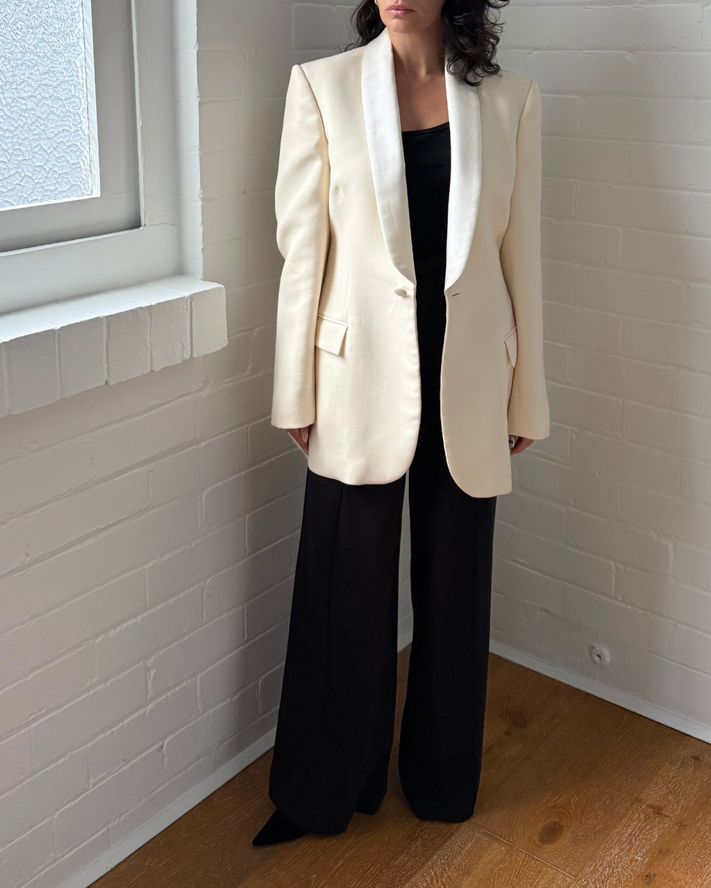 Wardrobe NYC Tuxedo Blazer - Size Small
