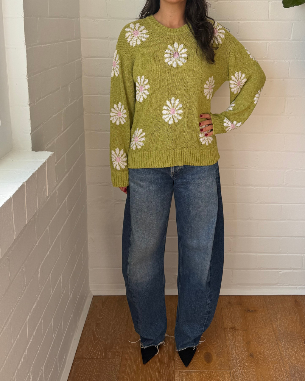 Show Me Your Mumu Seasons Change Flower Knit - Size Small