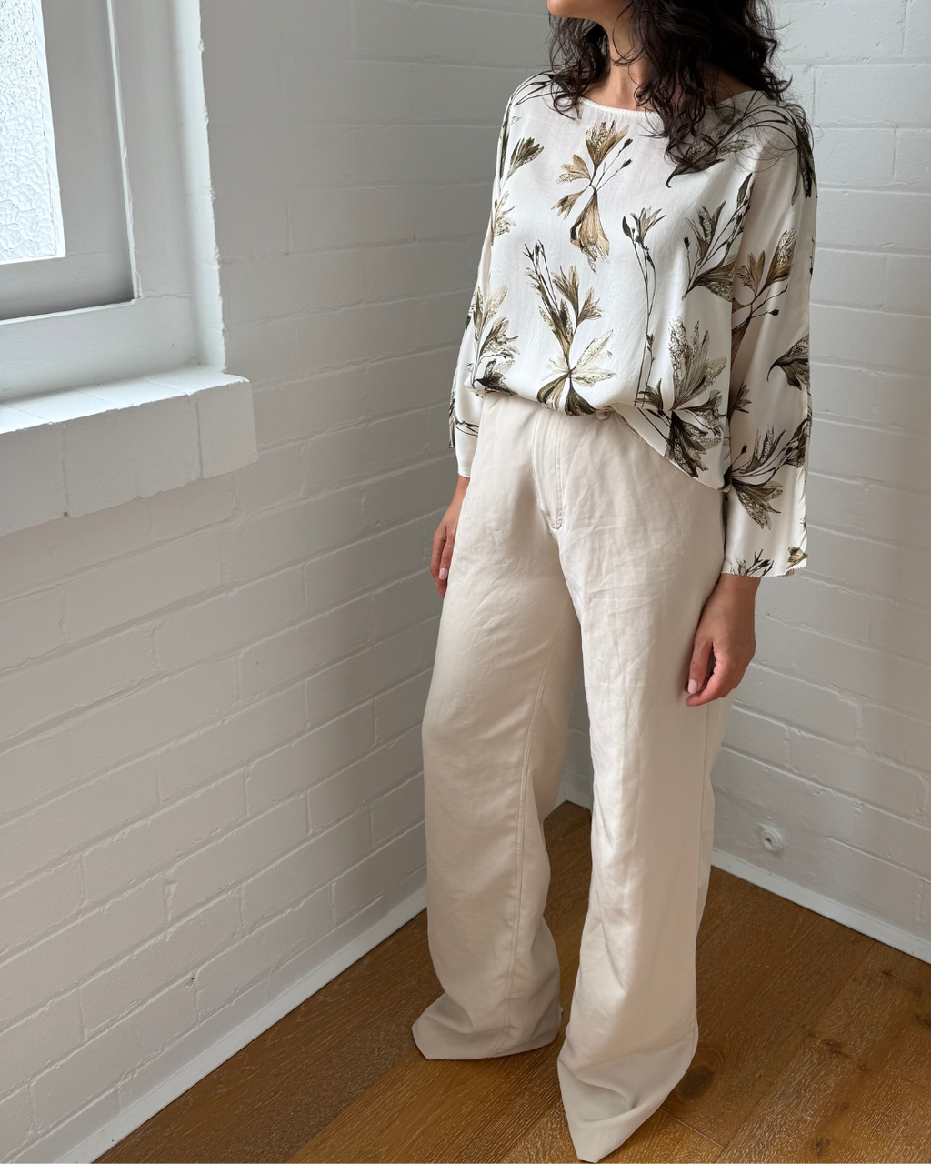 Morrison Silk Blouse - Size 2 (AU 10-12)
