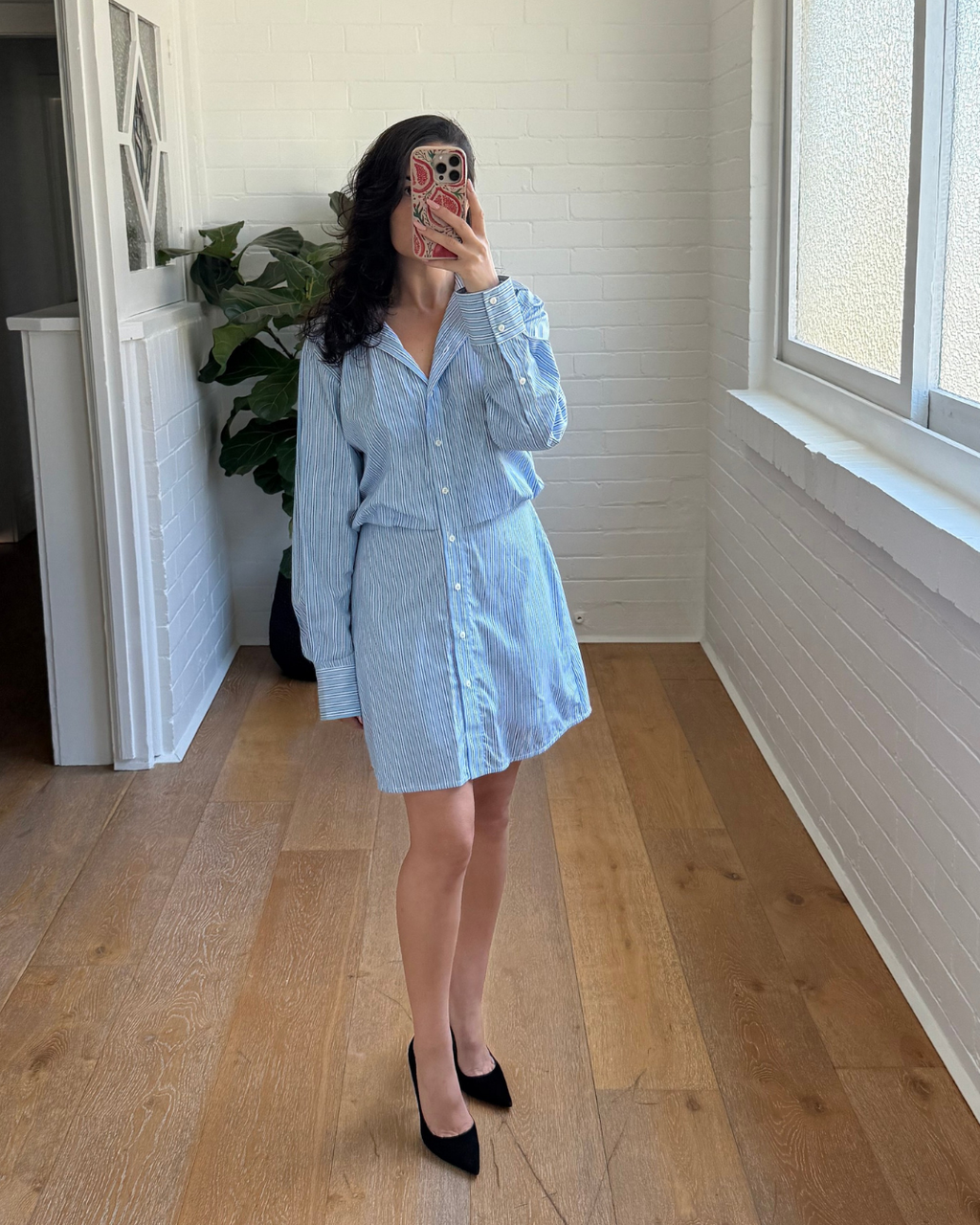 Nobody Denim Georgia Shirt Dress - Size Small