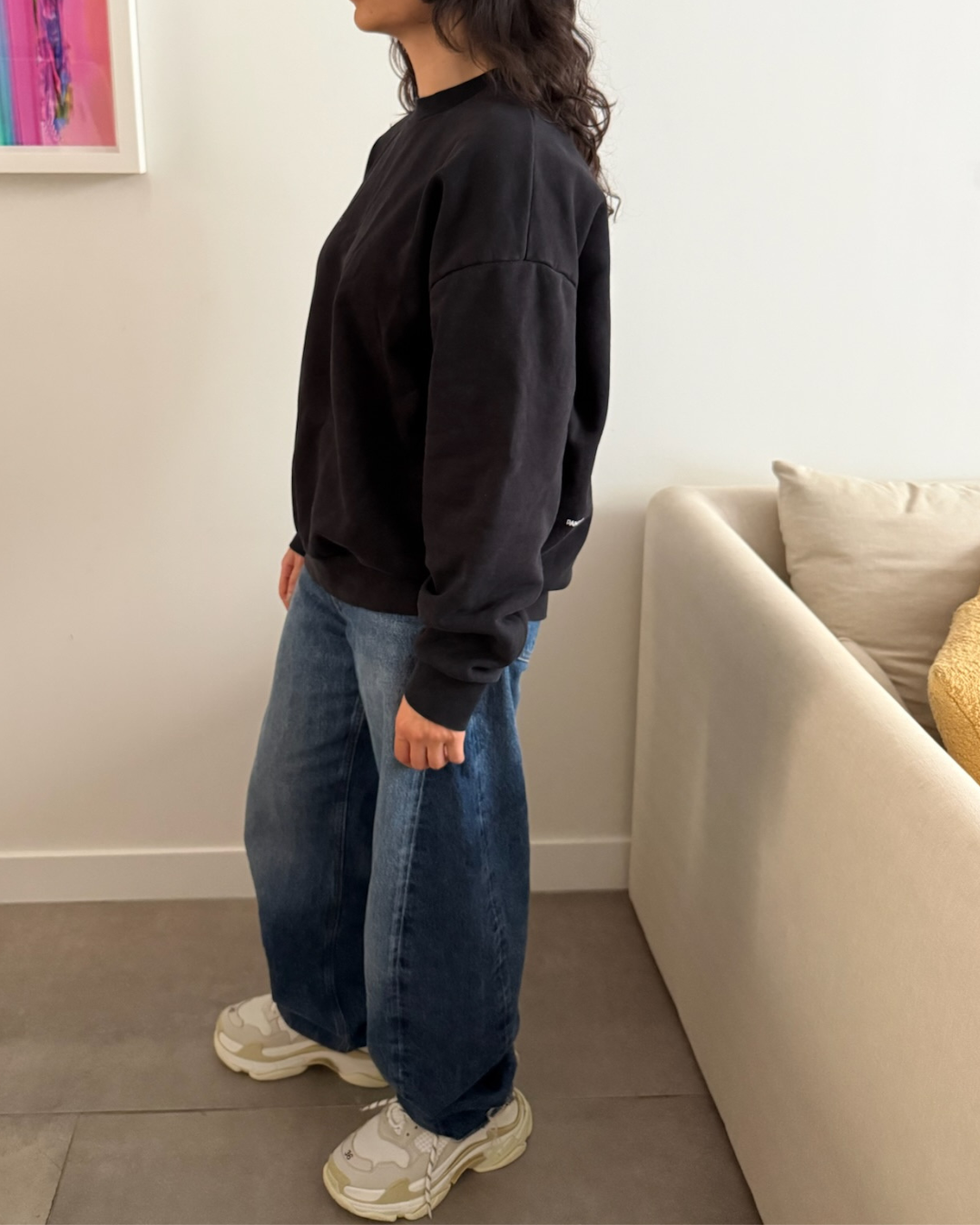 Pangaia Signature Sweatshirt - Size Medium
