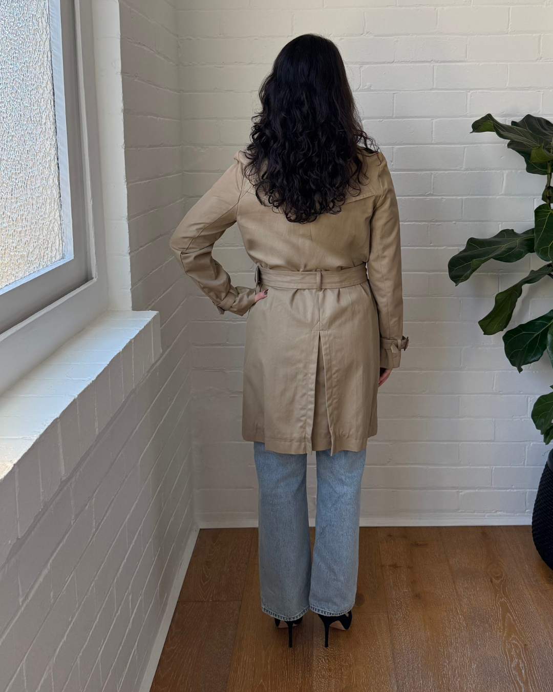 Comptoir Des Cotonniers Trench Coat  - Size 38 (AU 10)