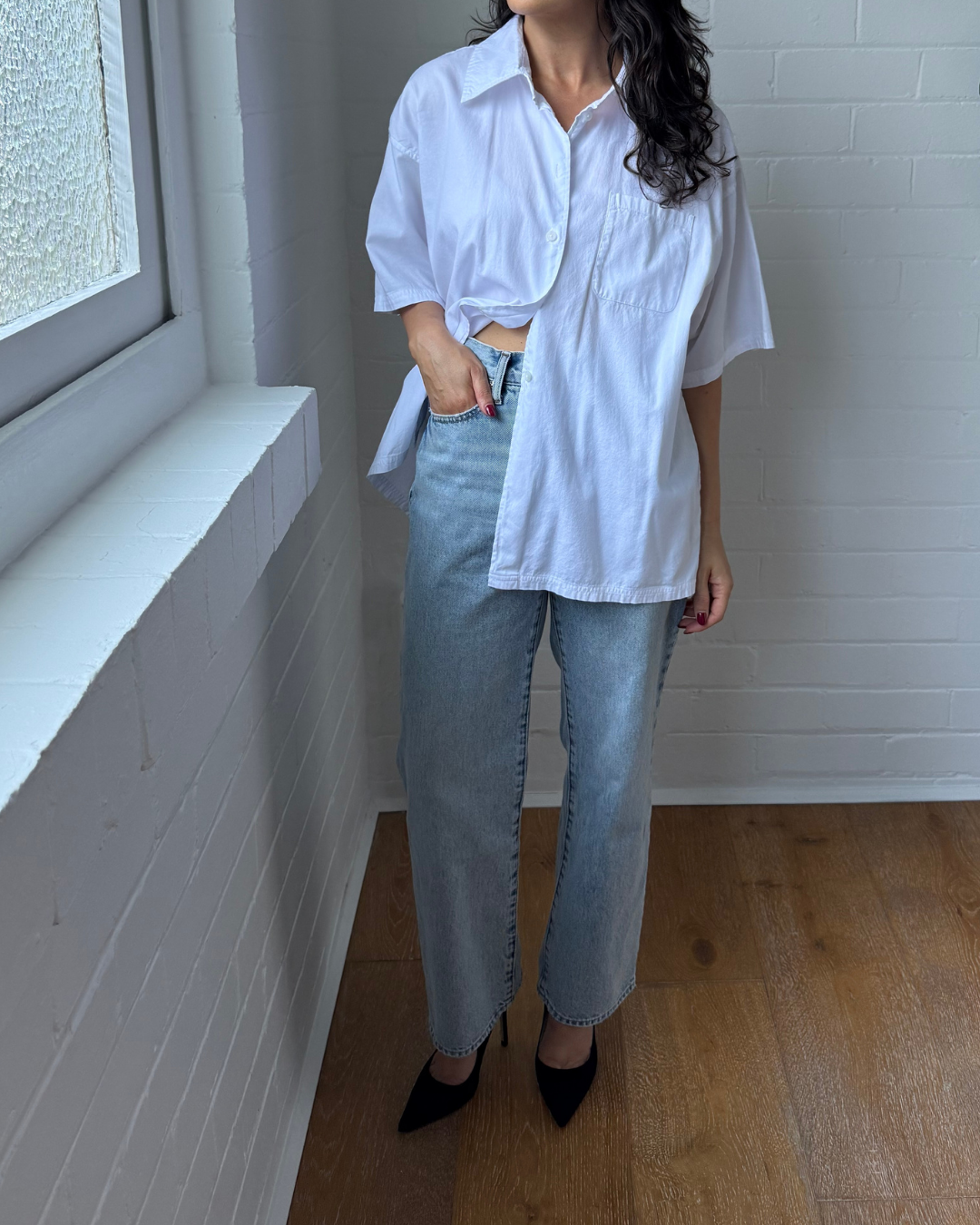 American Vintage Shirt Ryty - Size XS/S