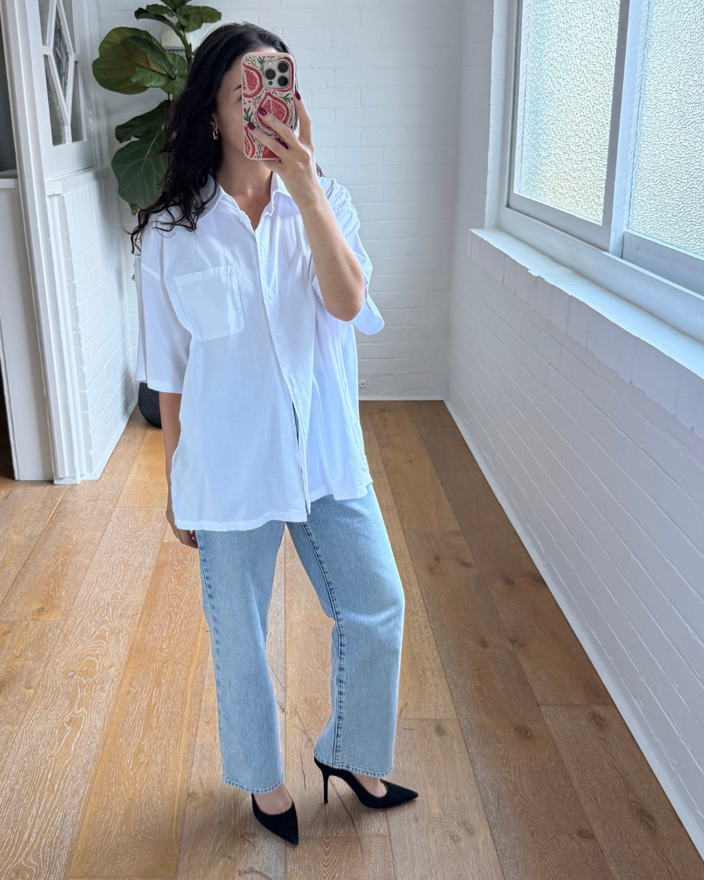 American Vintage Shirt Ryty - Size XS/S