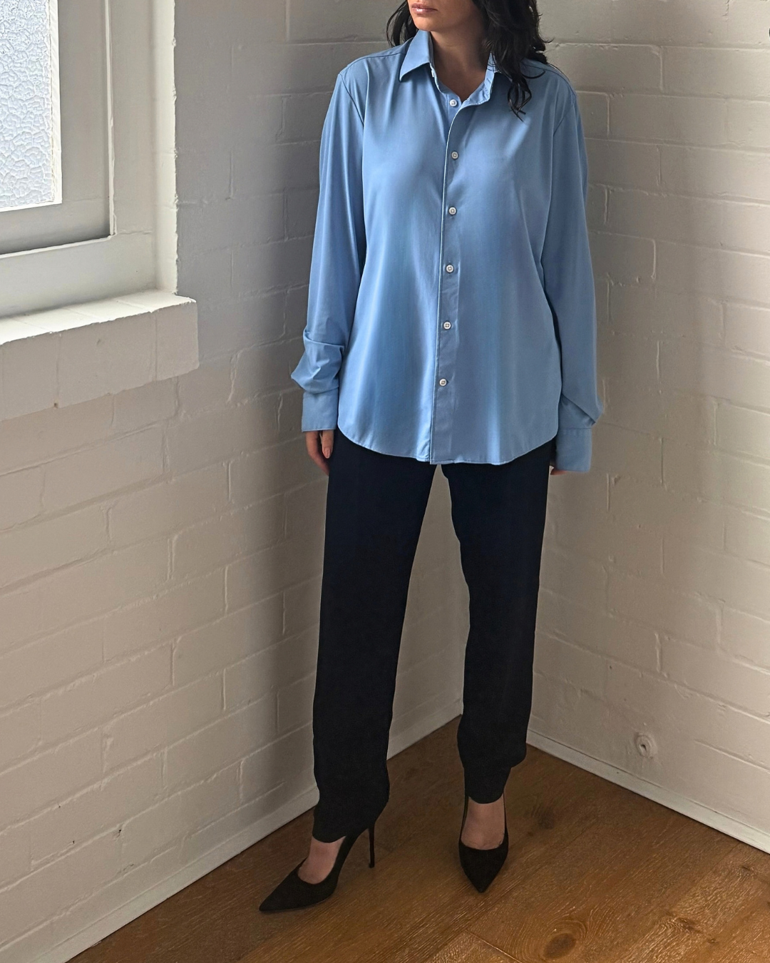 Reiss Blue Shirt - Size Medium