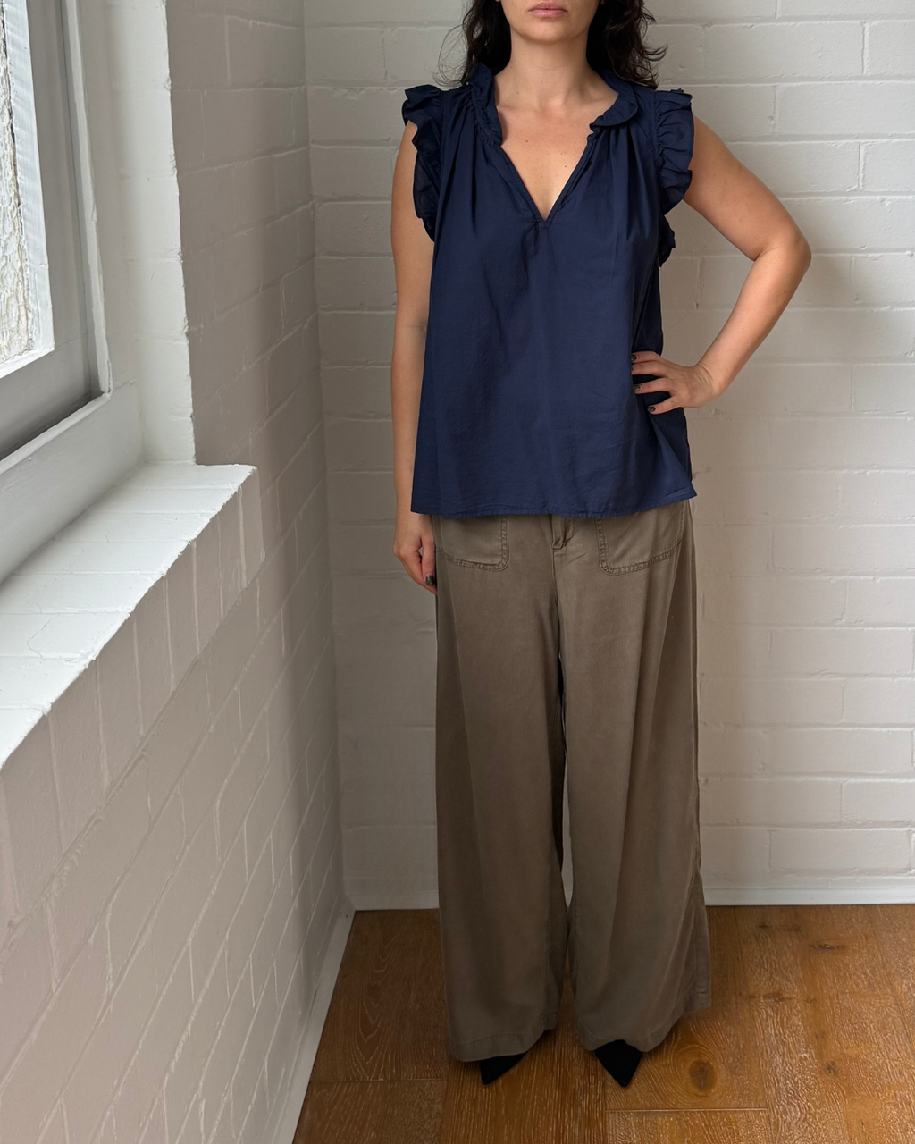 Cynthia Rowley Wide Leg Pants - Size US 10 (AU 14)