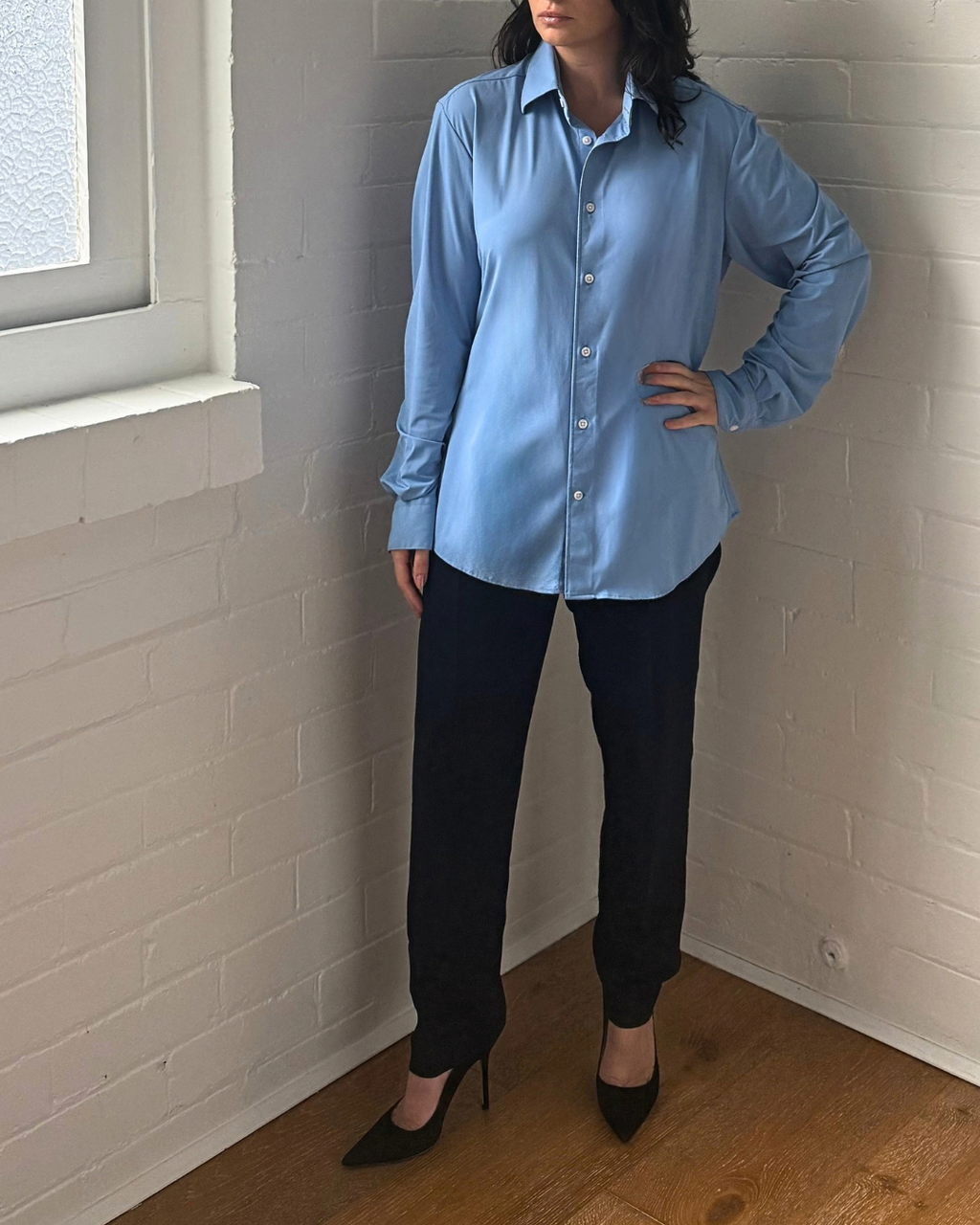 Reiss Blue Shirt - Size Medium