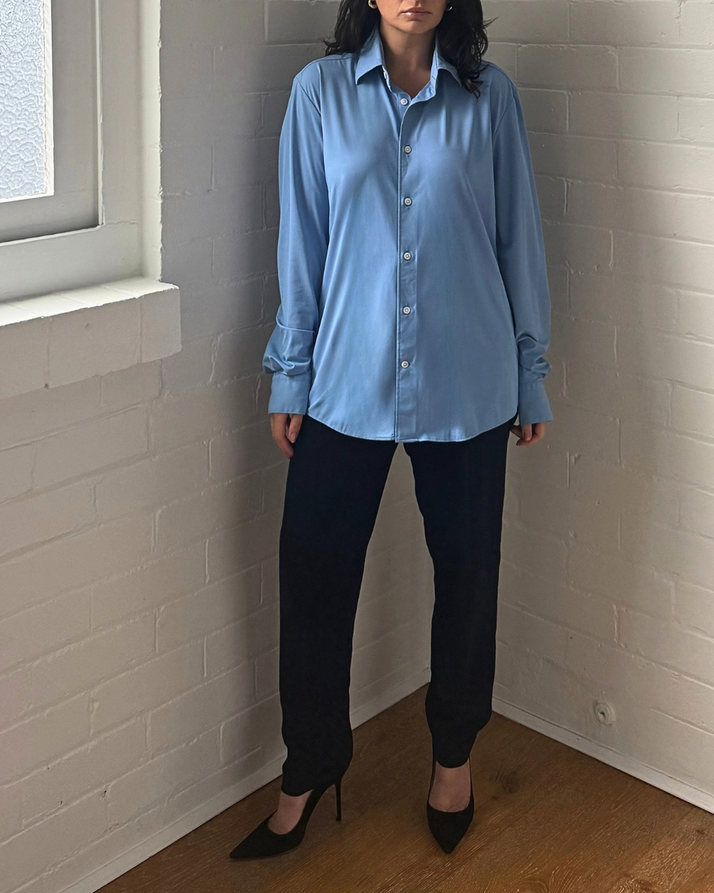 Reiss Blue Shirt - Size Medium