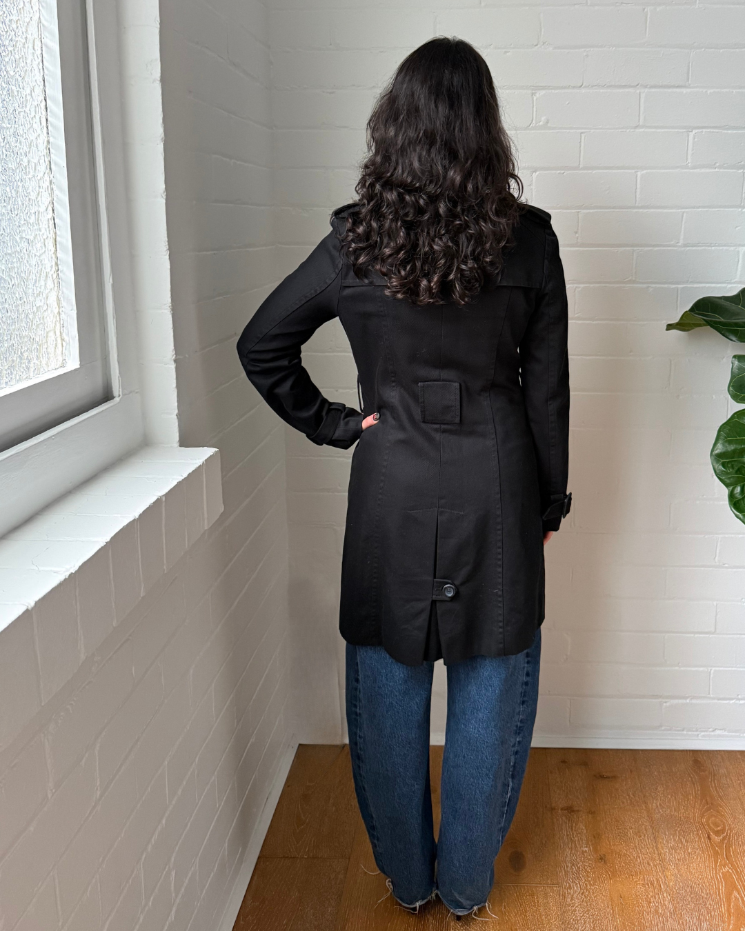 Country Road Classic Double Breasted Trench Coat - Size XS