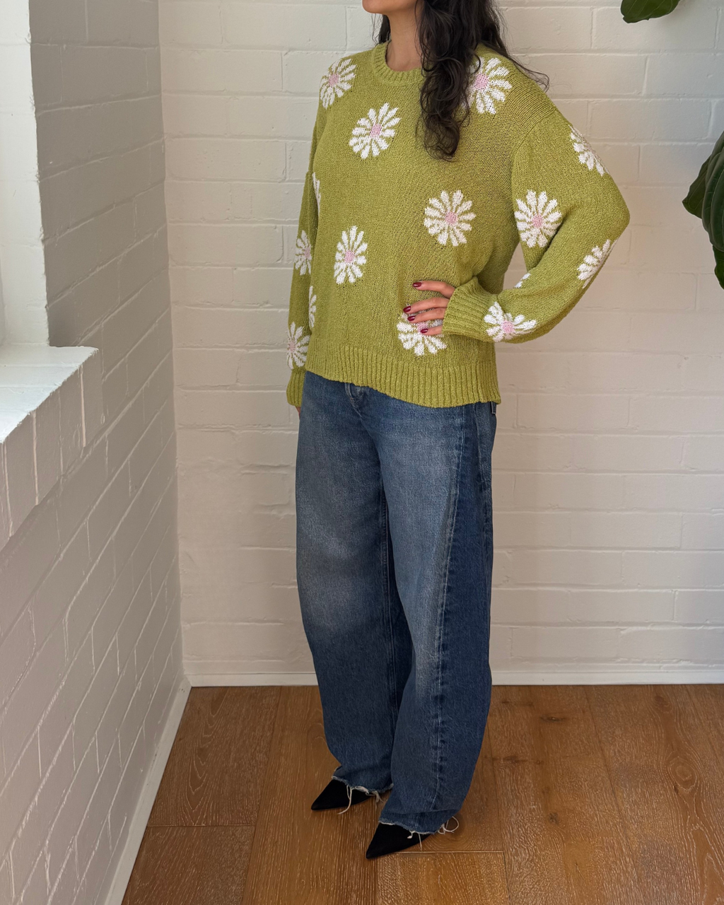 Show Me Your Mumu Seasons Change Flower Knit - Size Small