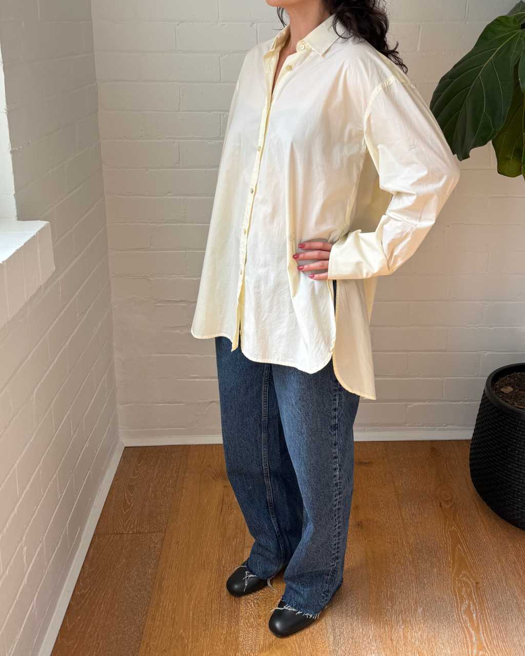 Scanlan Theodore Parachute Shirt Yellow - Size 6