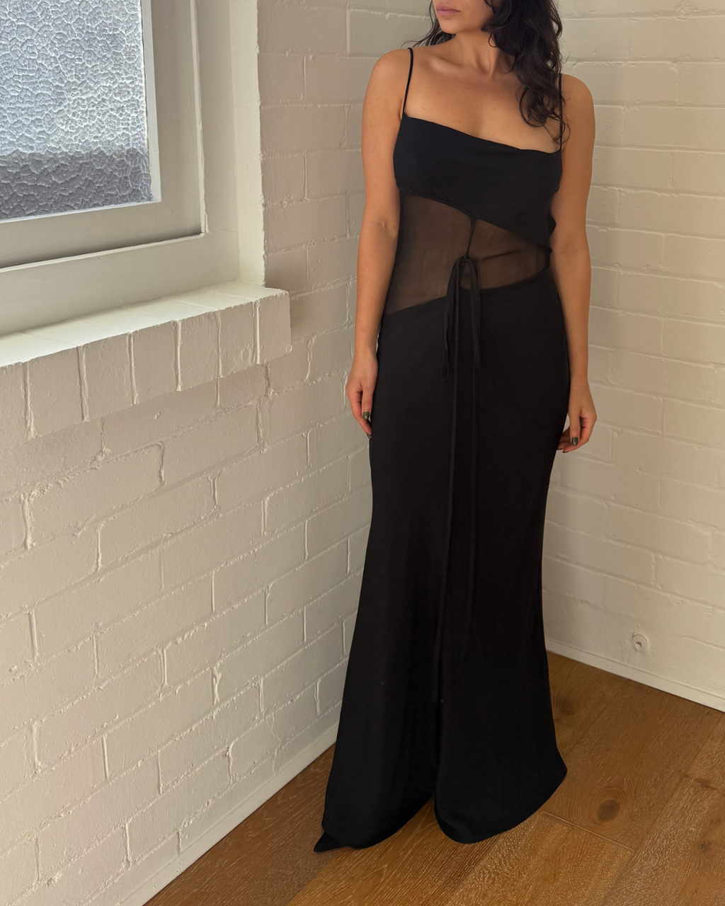 Christopher Esber Split Waist Tie Dress - Size 8