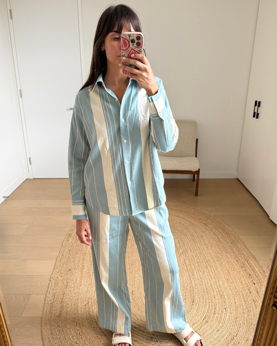 Assembly Label Parker Italian Stripe Pant - Size 8