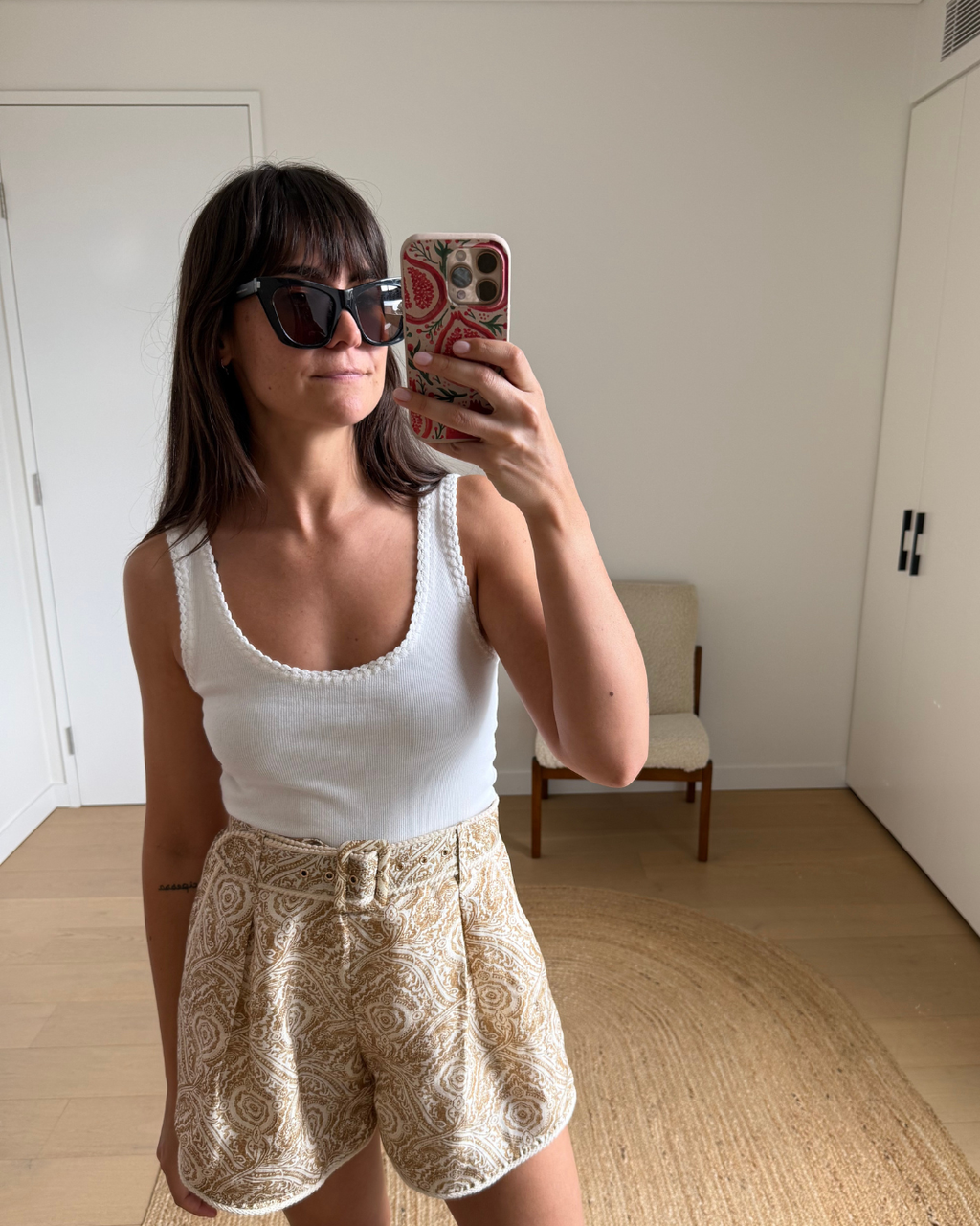 Scanlan Theodore Cat Eye Shape Sunglasses