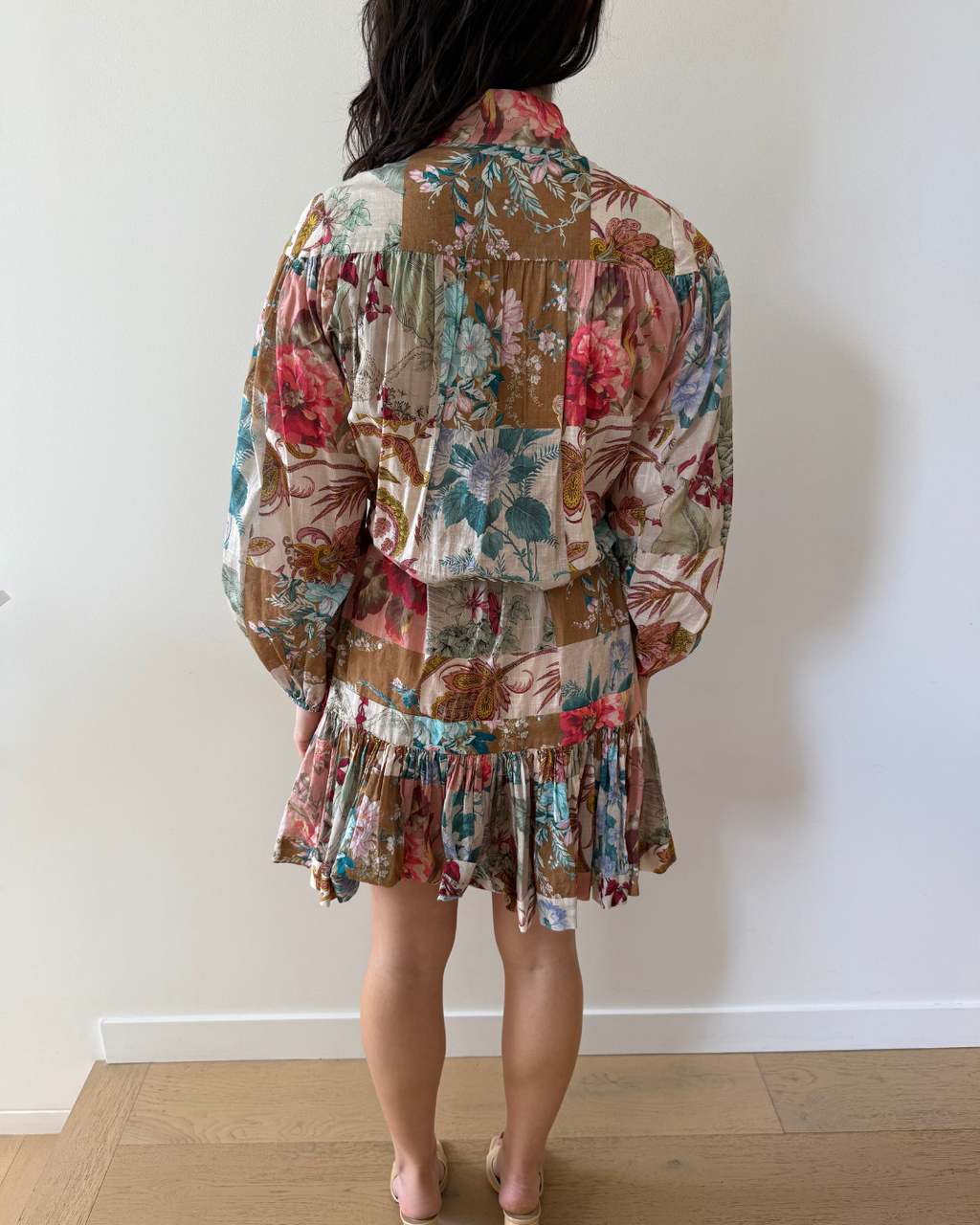 Zimmermann Cassia Drop Waist Mini Dress - 0 (AU 6-8)