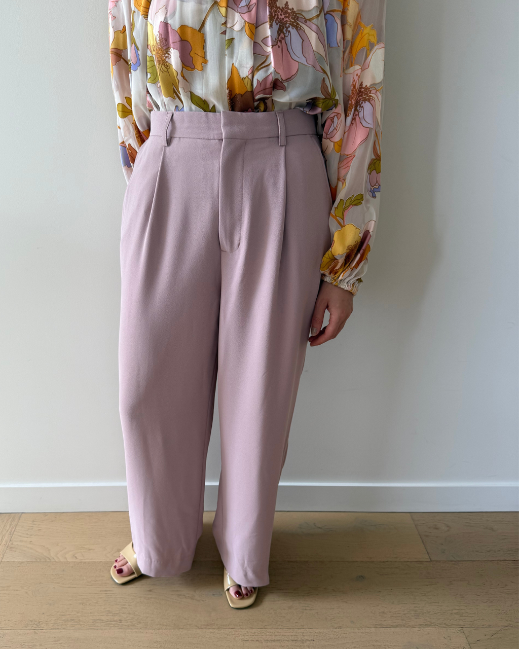 Incu Beau Crepe Pants - Small