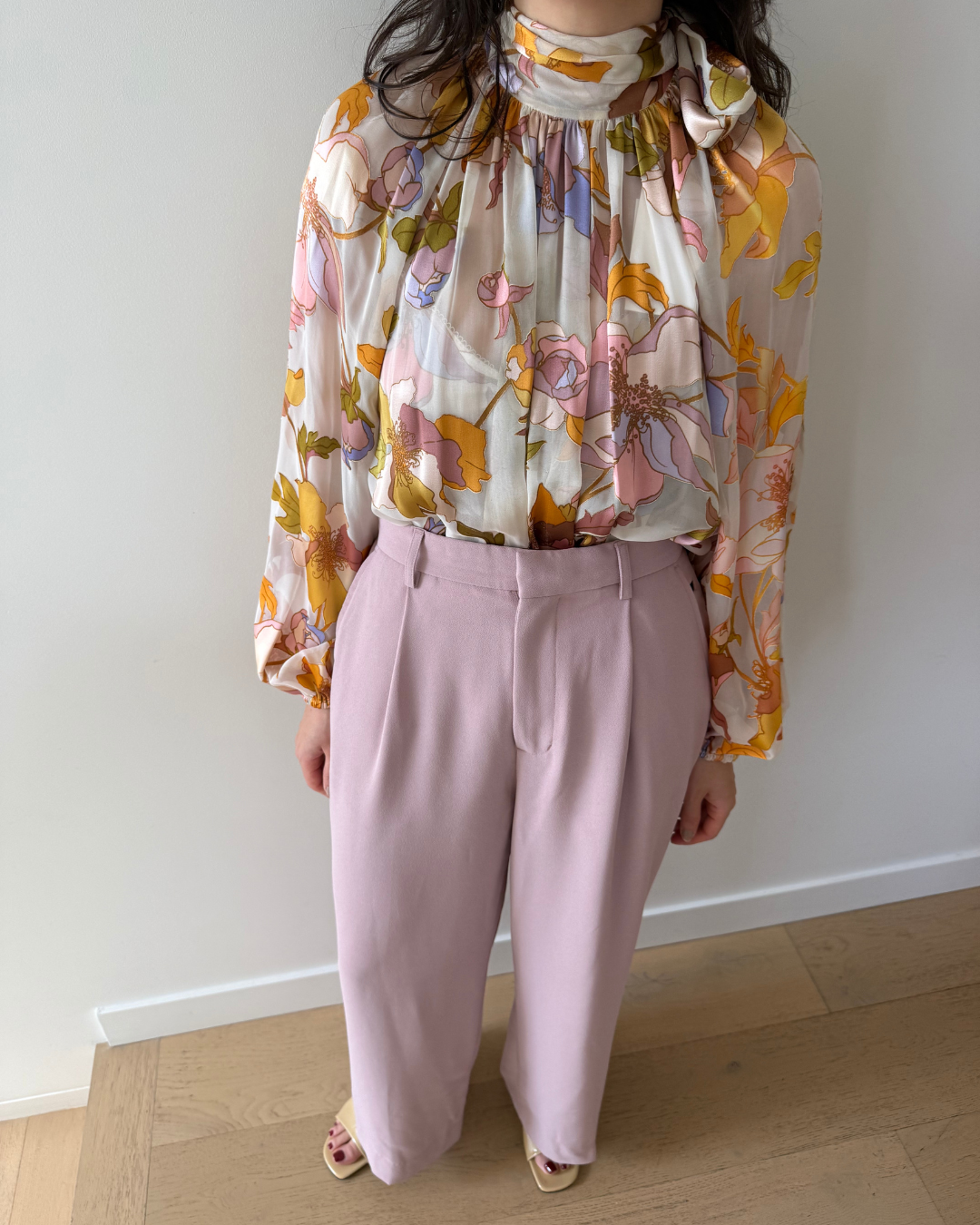 Incu Beau Crepe Pants - Small