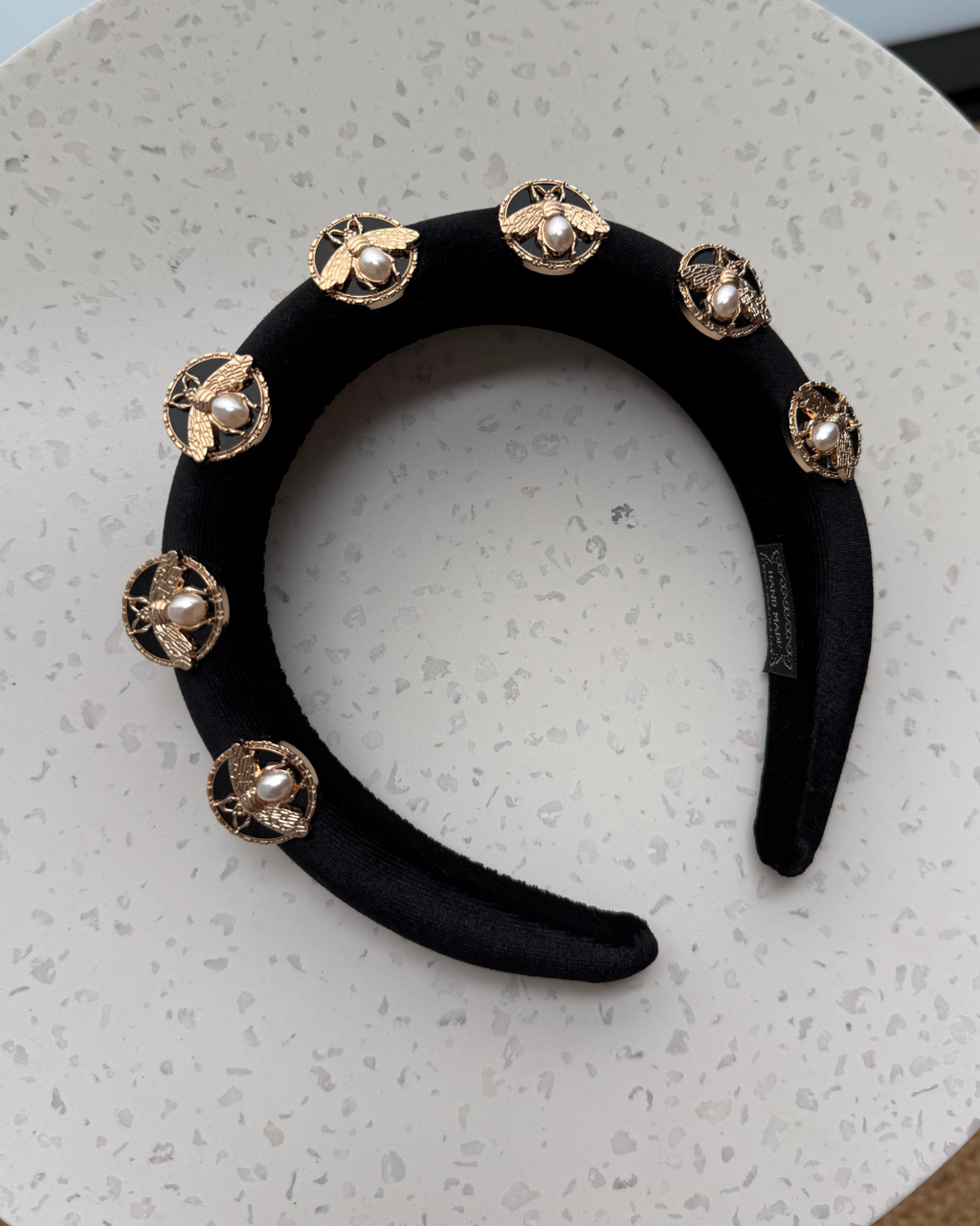 Blinged Bee Embellished Headband