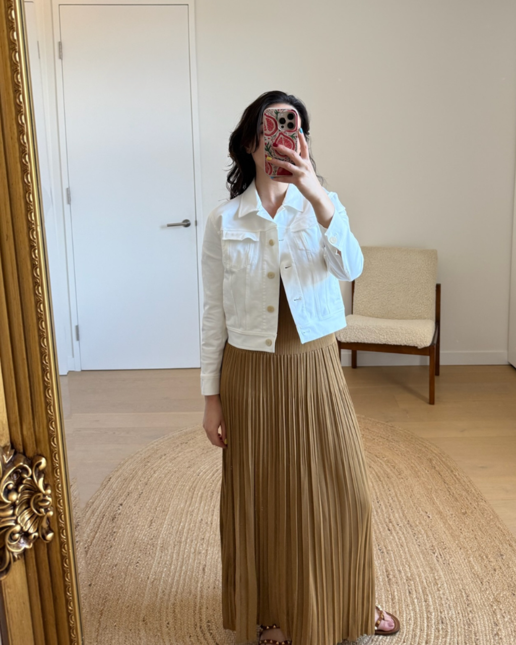 Theory Cropped White Jacket - Size Petite (AU 6-8)