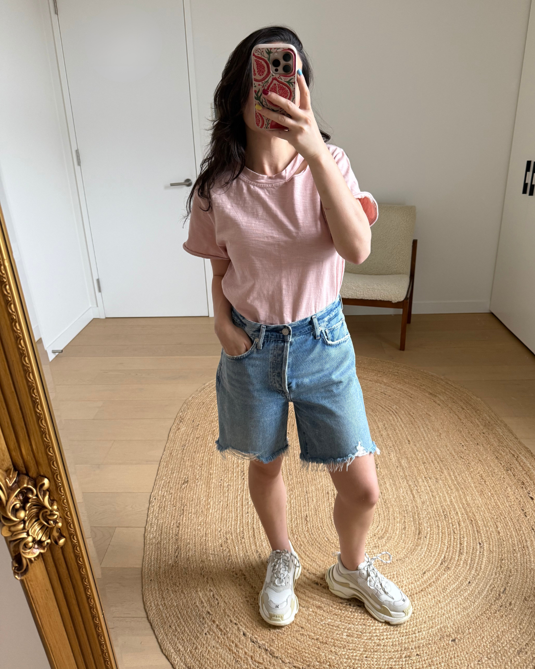 Marissa Webb Tate Cut Out Tee - Size Small