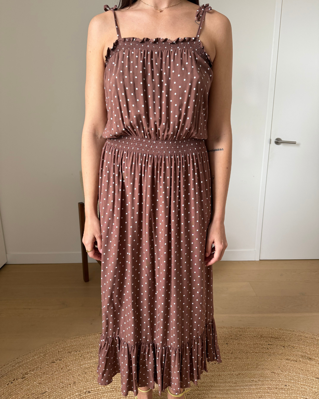 Paddo to Palmy Polka Dot Dress - Size 1 (AU 8-10)