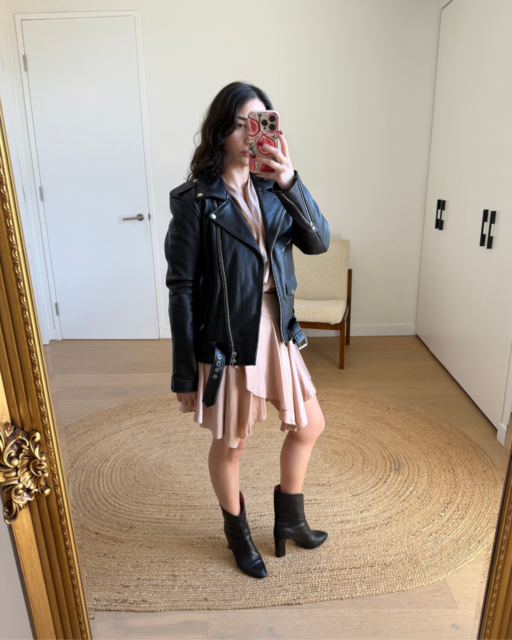 Understated Leather Jacket - Size Small