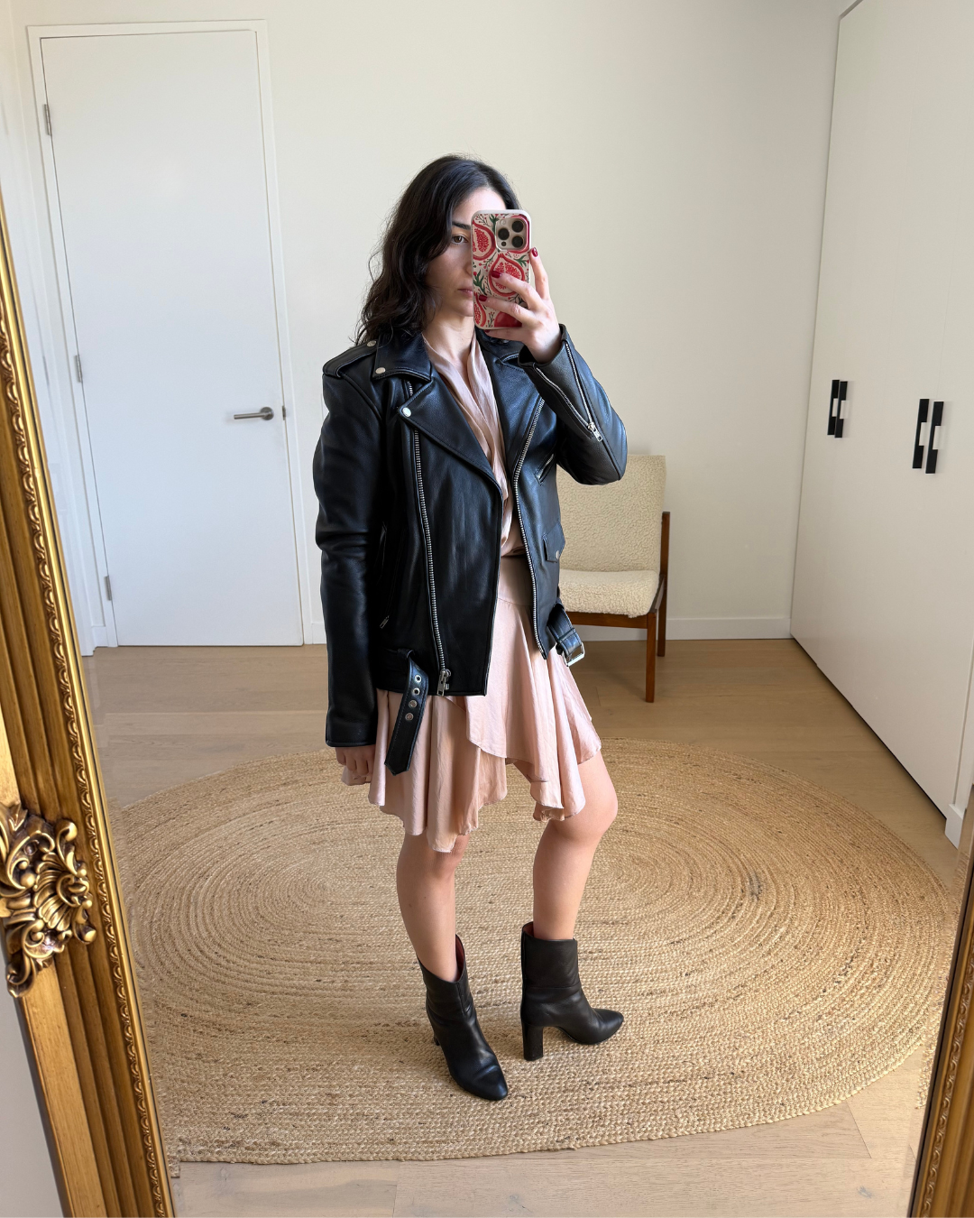 Understated Leather Jacket - Size Small