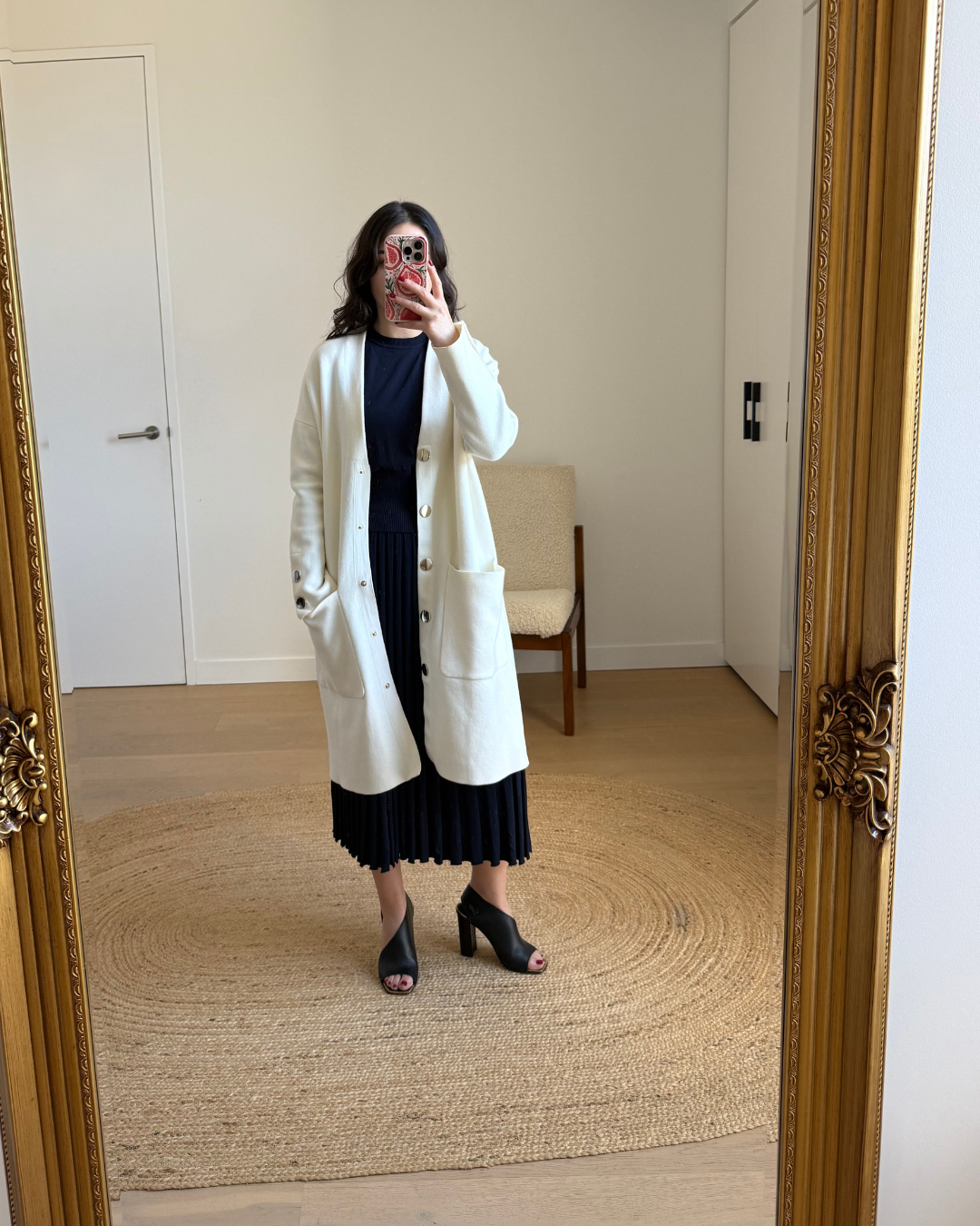 Maje Longline Cardigan - Size 1 (AU 8)