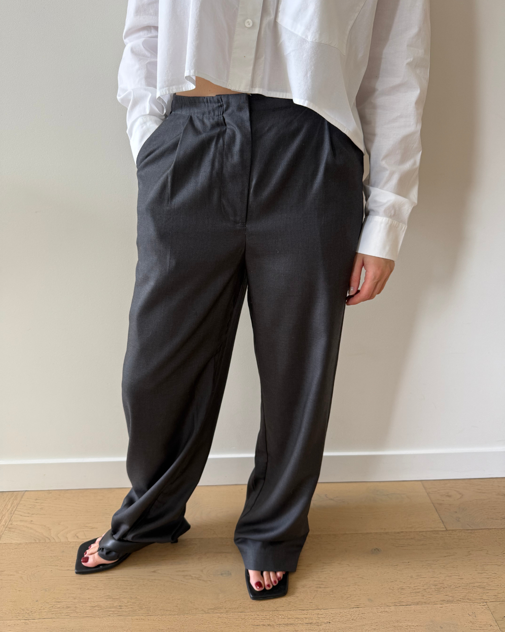 Incu Sequence Drawstring Tailored Pants - Size 6