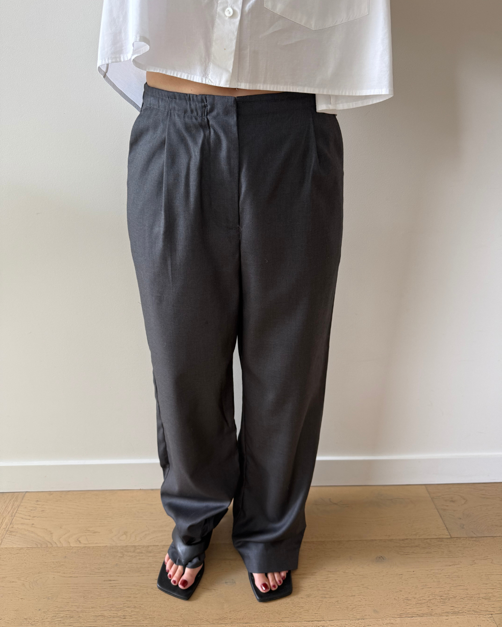 Incu Sequence Drawstring Tailored Pants - Size 6