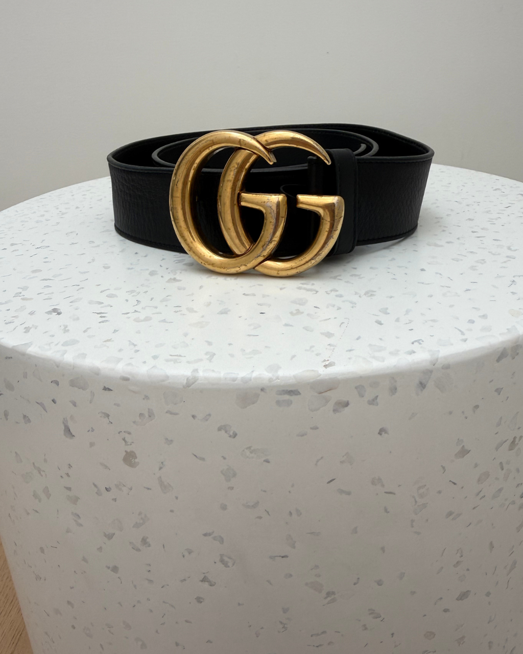 Gucci GG Marmont Wide Belt - Size 26