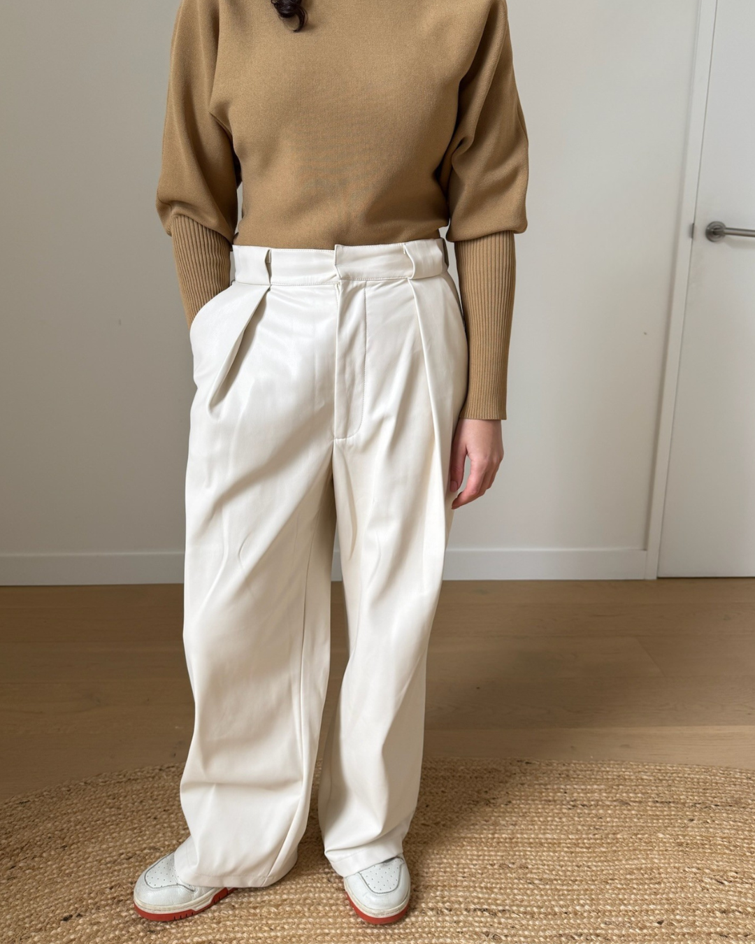 Mother Faux Leather Trousers Size 27 (AU 9)