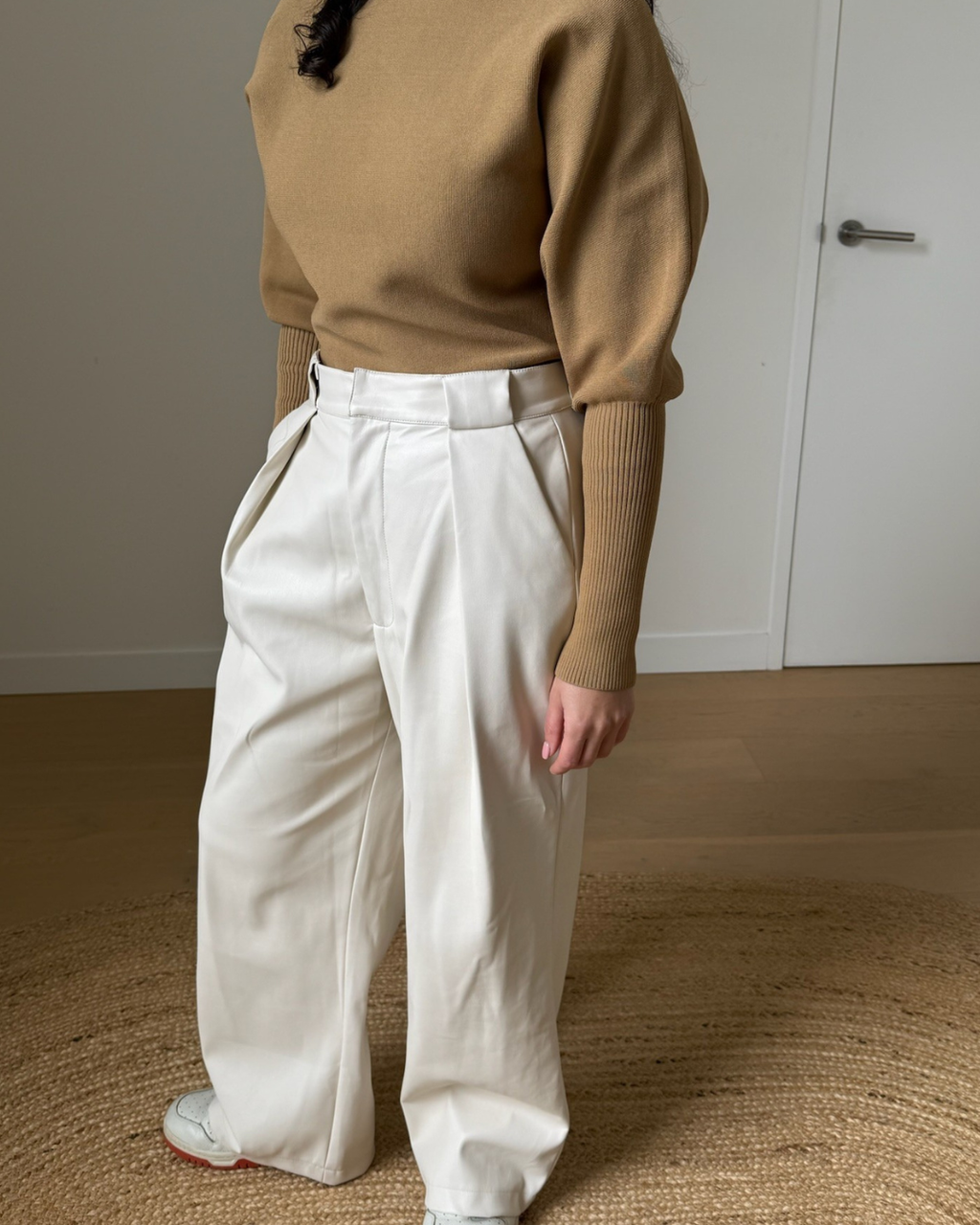 Mother Faux Leather Trousers Size 27 (AU 9)