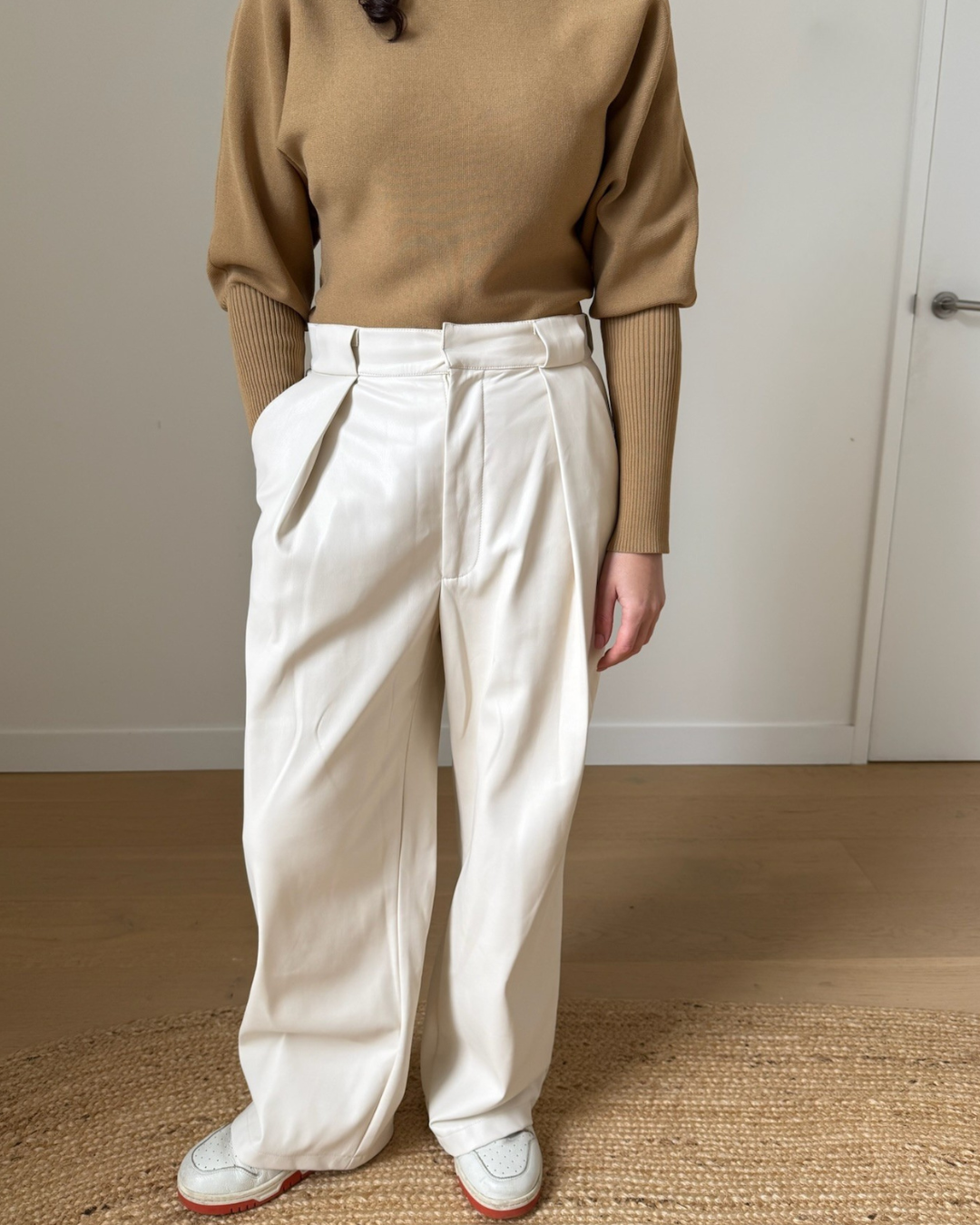 Mother Faux Leather Trousers Size 27 (AU 9)