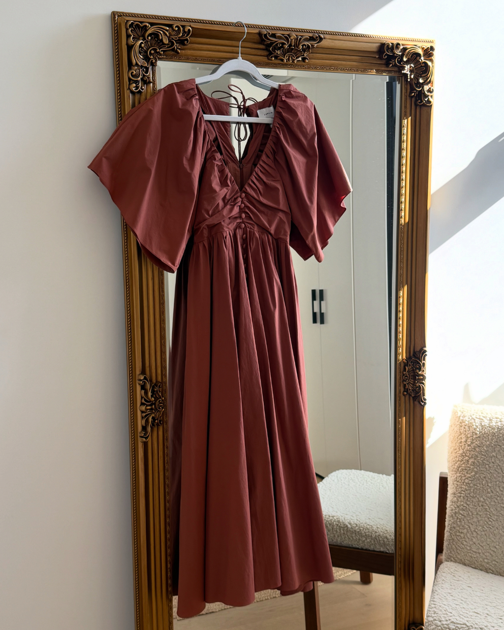 Joslin Sakura Cotton Midi Dress - Size 8