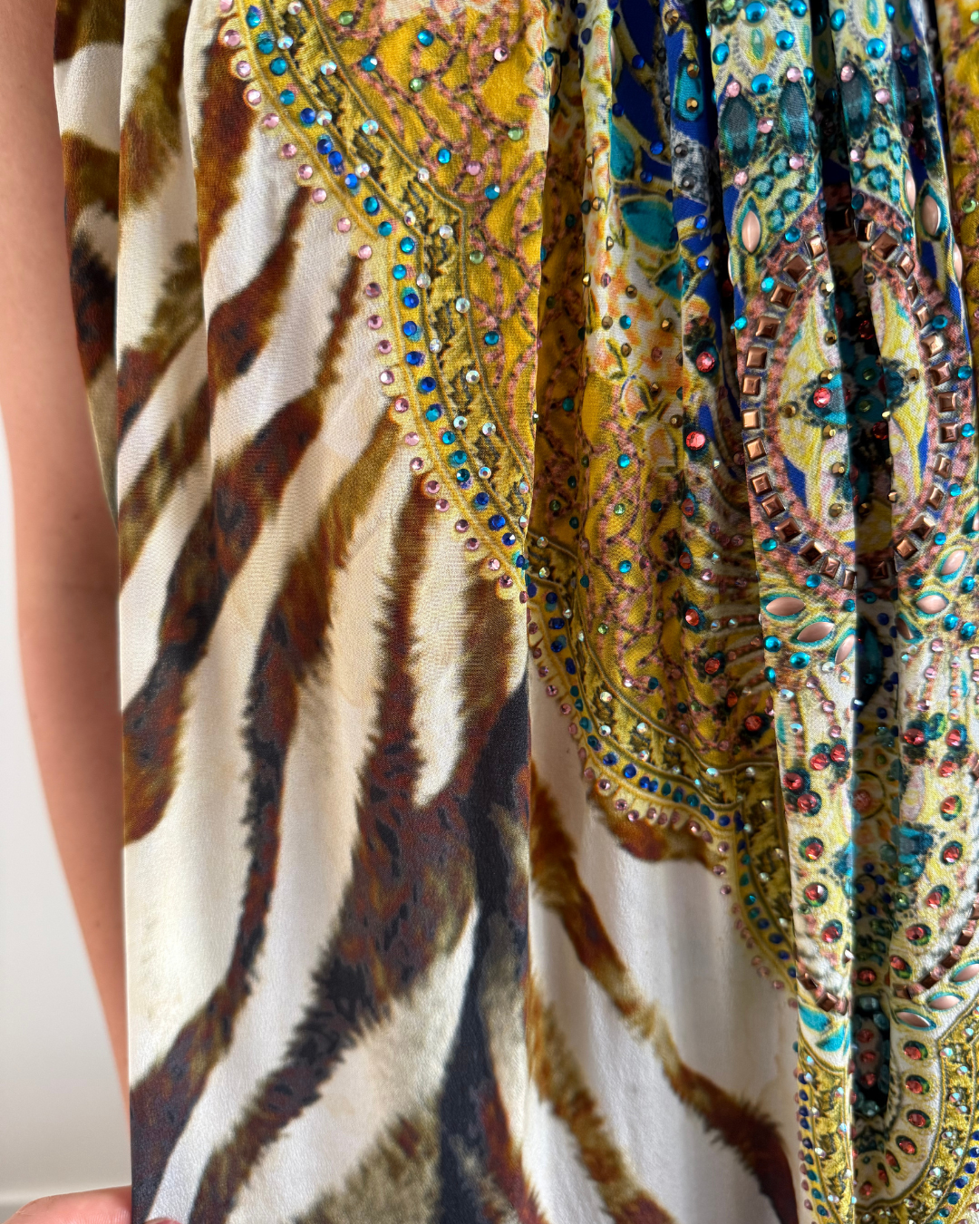 Camilla Savannah Drawstring Maxi Dress - Size O/S