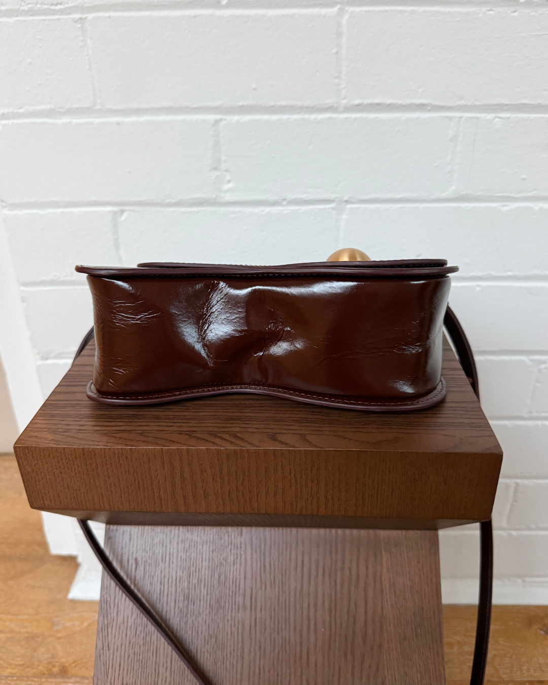 Cult Gaia Kazia Crossbody Bag - Espresso